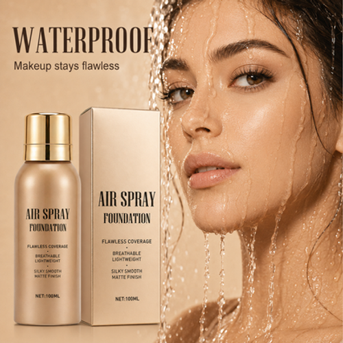 zxb⚡ Waterproof Flawless Air Spray Foundation — Sweat-Proof, Buildable Coverage, Silky Matte Finish In Seconds