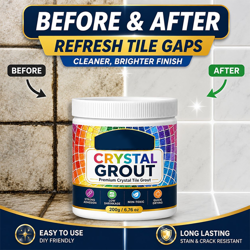 zxb⚡ Waterproof Tile Grout Sealer – Fills Cracks, Stops Mould, Stays White