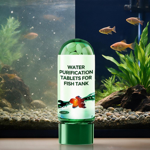 zxb⚡ Aquarium Water Purification Tablets – Clears Cloudy Water & Removes Chlorine