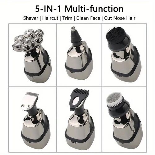zxb⚡ 5-in-1 Waterproof Head Shaver Kit – Smooth Bald Head In Minutes⚡1020