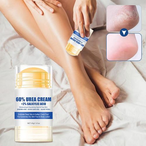 ✨ZXB-CePin🔥 60% Urea Foot Cream – Soften Cracked Heels and Rough Soles, Roll-On No Mess⚡1021
