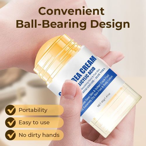 ✨ZXB-CePin🔥 60% Urea Foot Cream – Soften Cracked Heels and Rough Soles, Roll-On No Mess⚡1021