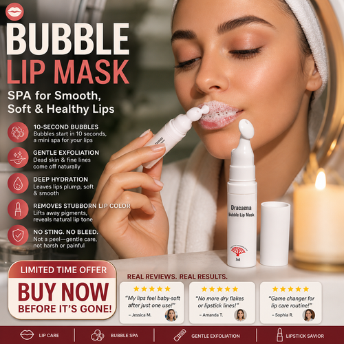 ✨ZXB-CePin🔥 Bubble Lip Mask – Foams In 10 Seconds, Wipes Away Dead Skin⚡1021