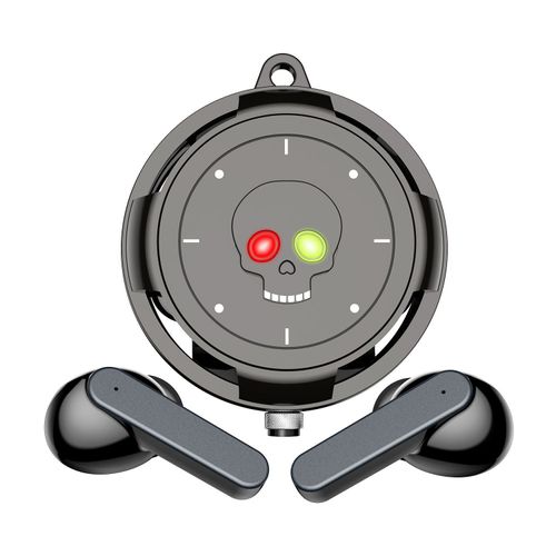 🔥🚀Fones de ouvido sem fio da moda com design de relógio de bolso, fones de ouvido sem fio de metal mecha liga de zinco personalidade de ponta ultrabaixa latência e-sports fone de ouvido Bluetooth