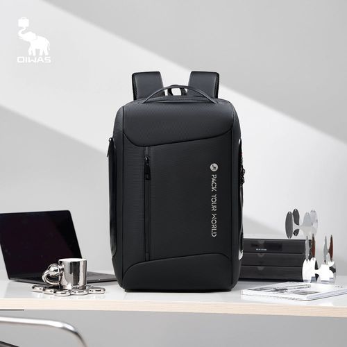 Mochila multifunções com fecho antirroubo para carregamento usp