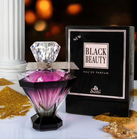 雪爾妮蘭黑美人女士香水花果香美食調甜美持久留香禮盒裝75ml