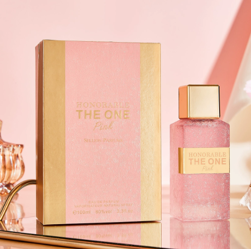 雪爾妮蘭粉紅冰語女士香水花香西普調清新留香100ml