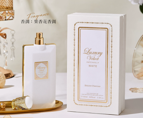 雪爾妮蘭白檀絲絨香水果香花香調絲絨瓶持久留香女士香水100ml