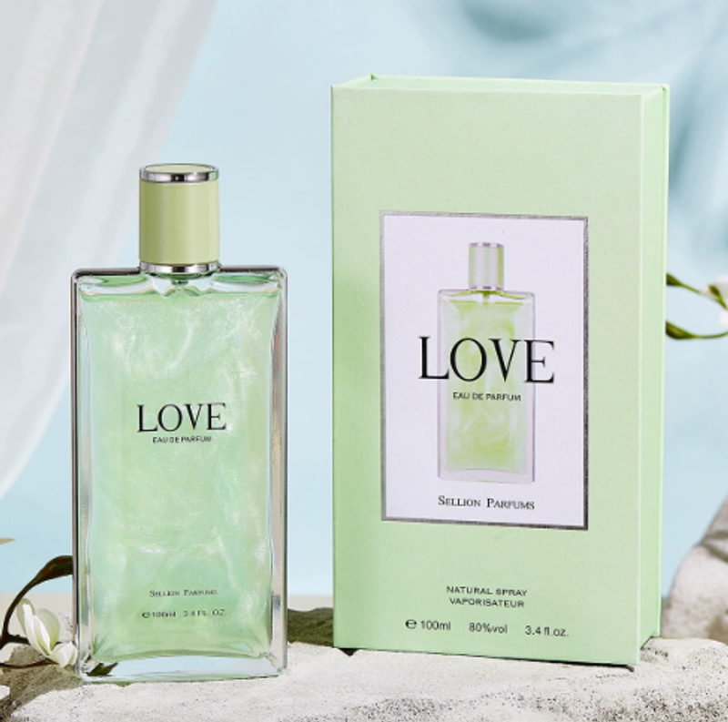 雪爾妮蘭青愛之茗香水綠葉芳香調玉龍茶香中性香水清新淡香100ml