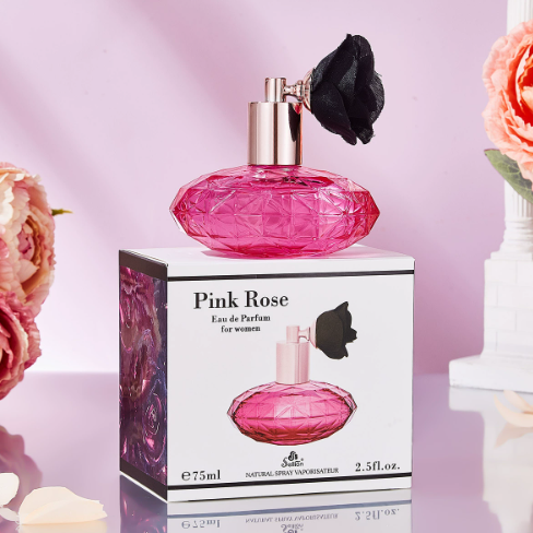 雪爾妮蘭粉紅玫瑰女士香水花香果香調粉鑽同香75ml
