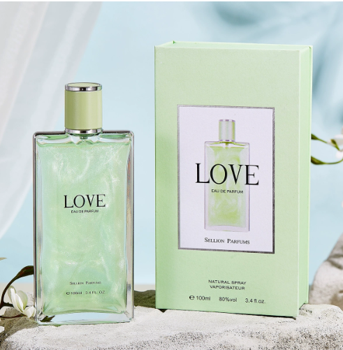 雪爾妮蘭青愛之茗香水綠葉芳香調玉龍茶香中性香水清新淡香100ml