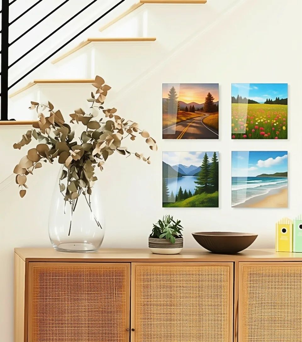 Quad Square Collection 4-Pack(10x10inch)