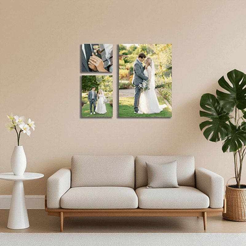 Classic Wall Mix,3 Metal Prints, 3 Sizes