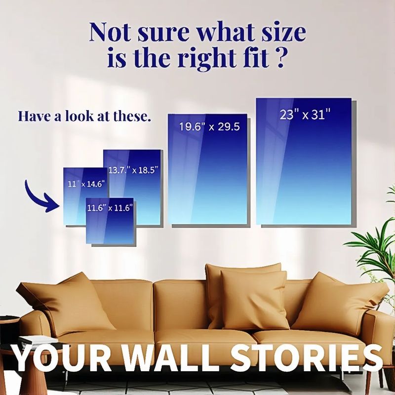 Classic Wall Mix,3 Metal Prints, 3 Sizes