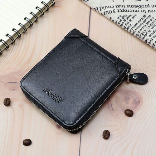 Men's Short Wallet Classic Multi Functional Fashion Wallet Multi Slot Coin Wallet