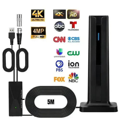 HDTV antenna for smart TV,digital antenna for local channels, support 4K, free local channels for smart TV