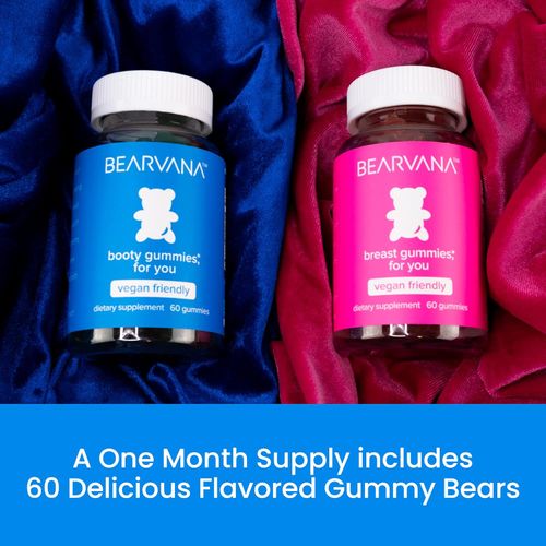 Top & Peach Support Combo Pack Multivitamin Gummies for Women | Includes Herbal Extracts & Essential Vitamins | Berry Flavor | 2-Pack (120 Gummies)