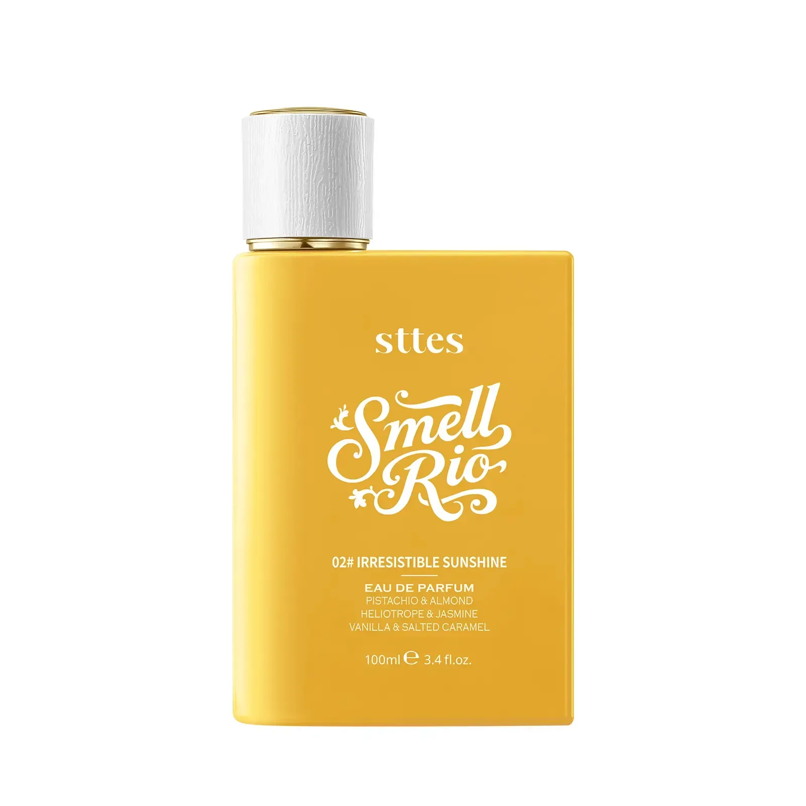 Sttes Perfume 02 Irresistible - Perfume for Women - Pistachio, Vanilla & Salted Caramel Eau de Parfum 100ml