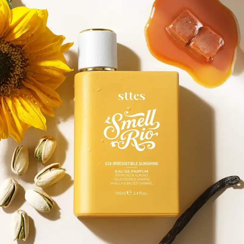 Sttes Perfume 02 Irresistible - Perfume for Women - Pistachio, Vanilla & Salted Caramel Eau de Parfum 100ml