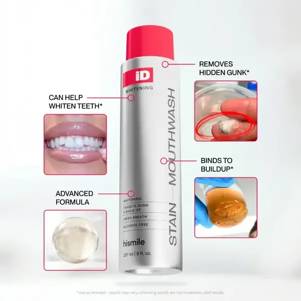 Stain Whitening Mouthwash for White Teeth  3pcs