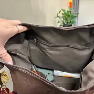 Women's Solid Color PU Leather Shoulder Bag