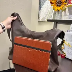 Women's Solid Color PU Leather Shoulder Bag