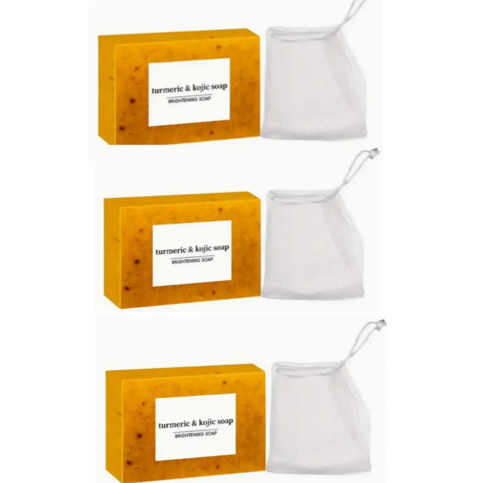 Lemon Turmeric & Kojic Acid Soap Bar