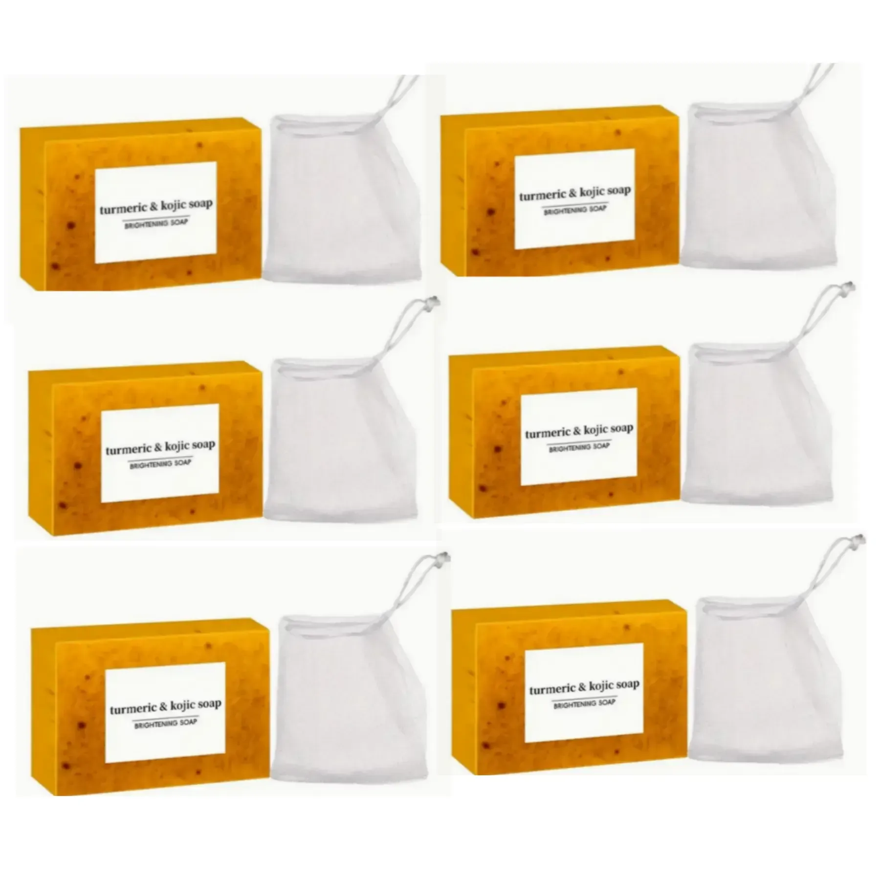 Lemon Turmeric & Kojic Acid Soap Bar