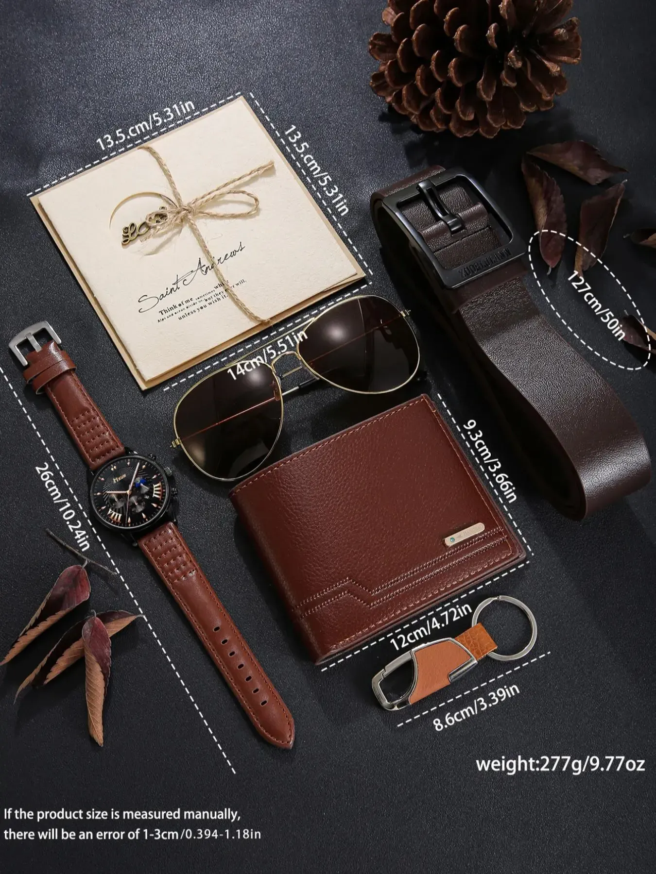 Men's Business Fashion Casual Watch Gift Set