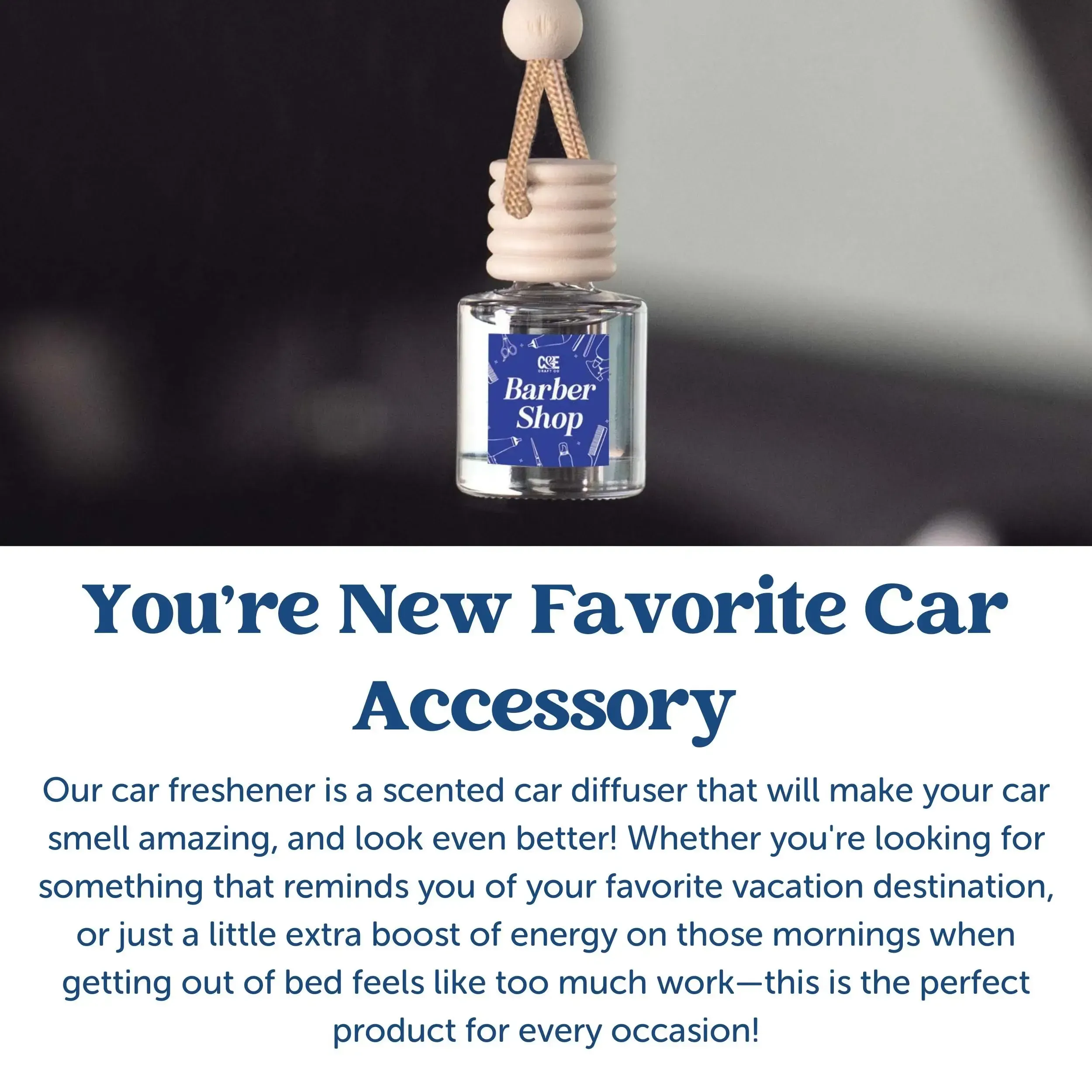 8 pack Car Air Fresheners Hanging Scent Oil ,8ML Nature Frangrance Friut Juciy Perfume Last Long Time
