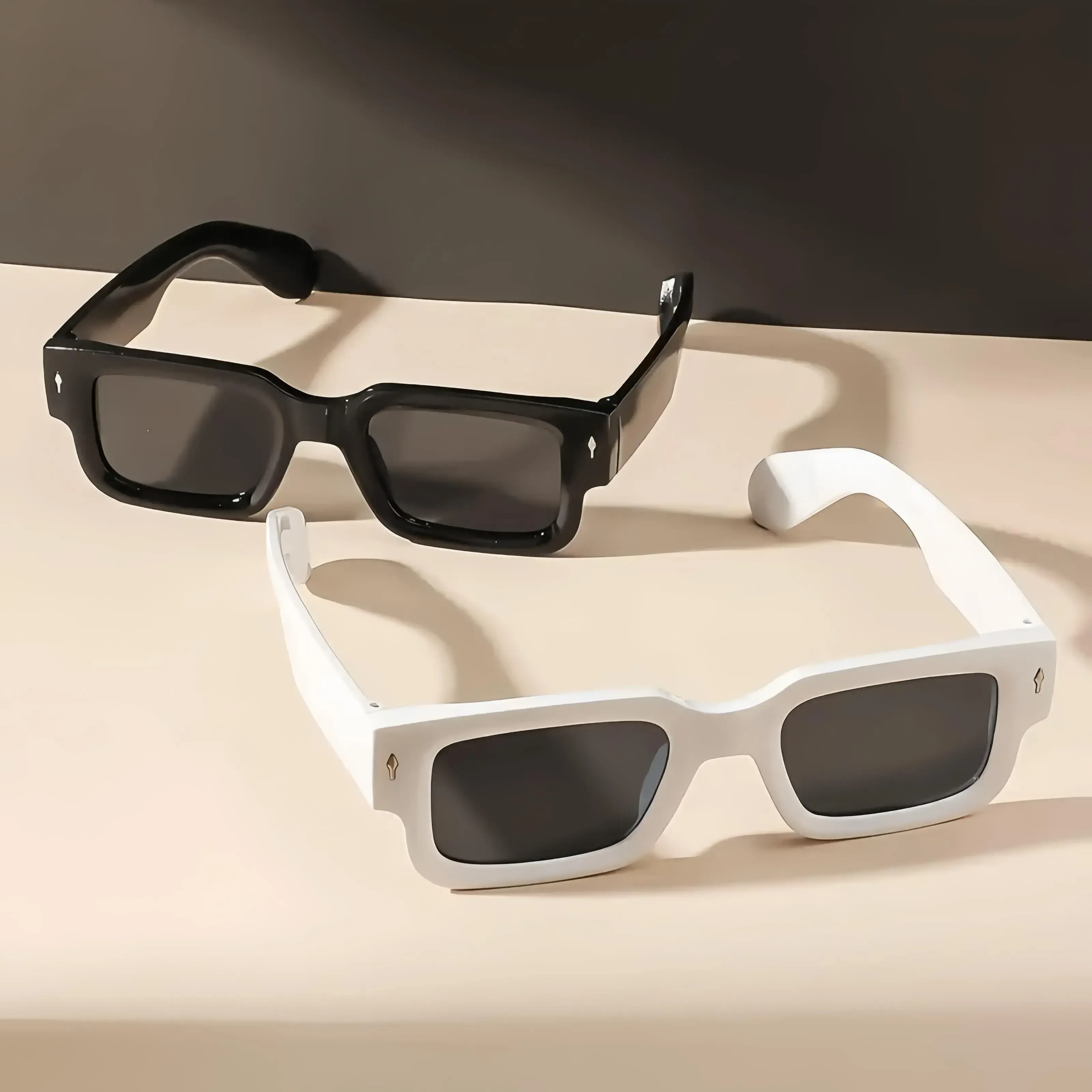 Pack Retro Square Sunglasses for Women Men
