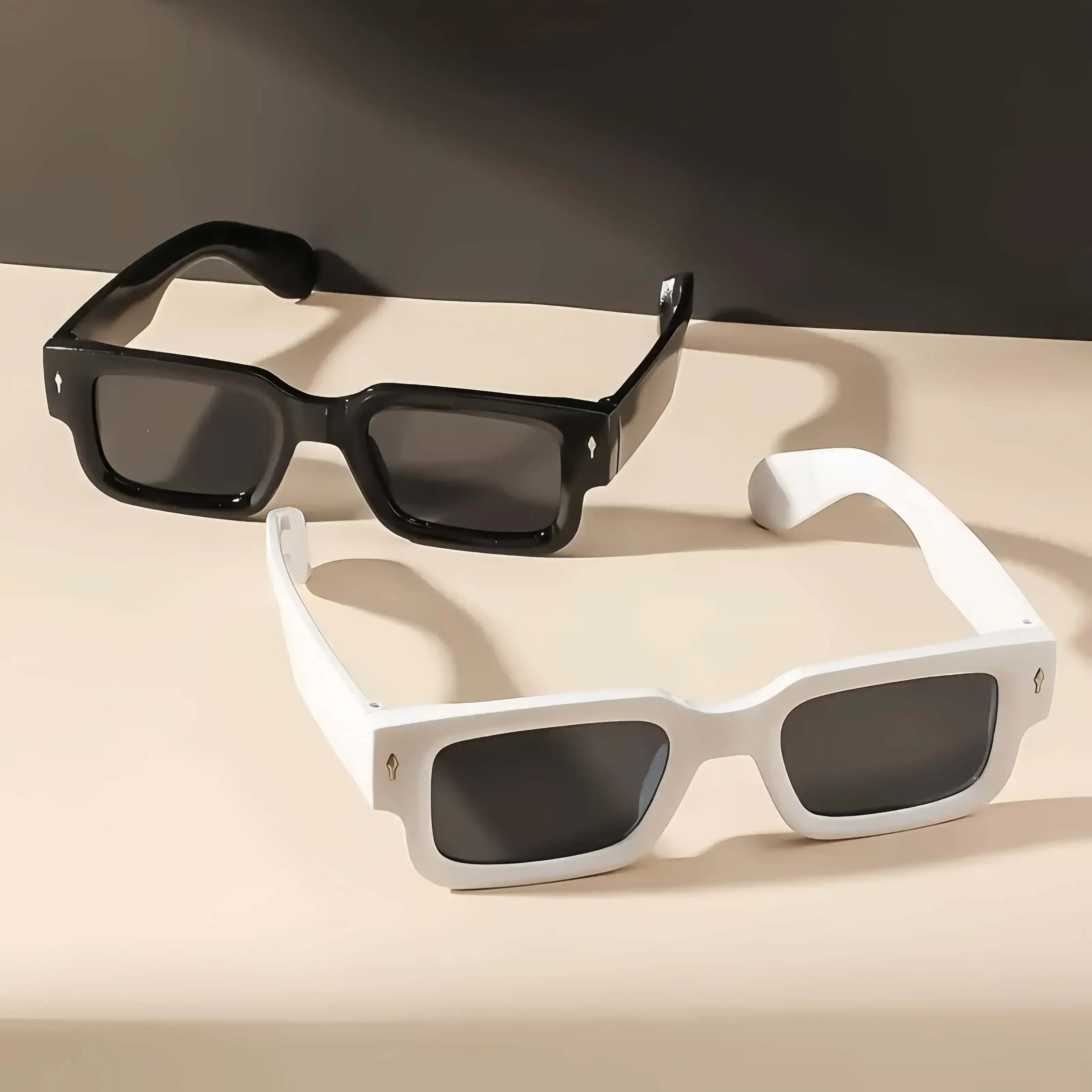 Pack Retro Square Sunglasses for Women Men