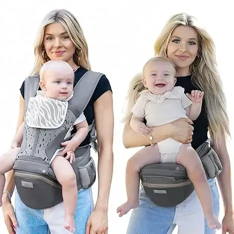 Baby Carrier, Safety-Certified 6-in-1 Baby Carrier Newborn to Toddler