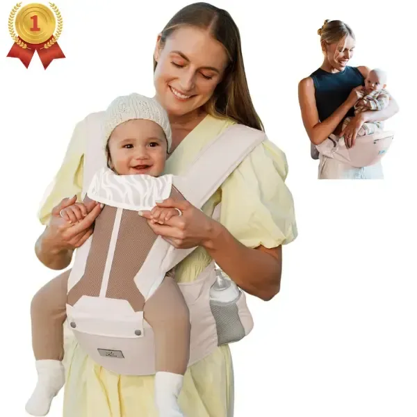 Baby Carrier, Safety-Certified 6-in-1 Baby Carrier Newborn to Toddler