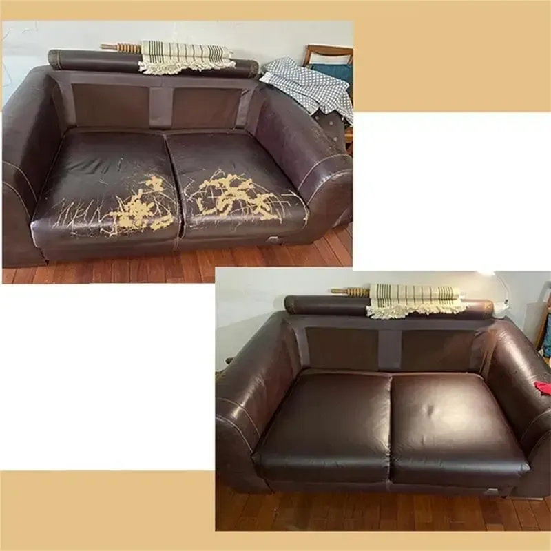 20*54 Inch Self-Adhesive Leather Sticker Patch Cuttable Sofa Repair,PVC Leatherette Waterproof