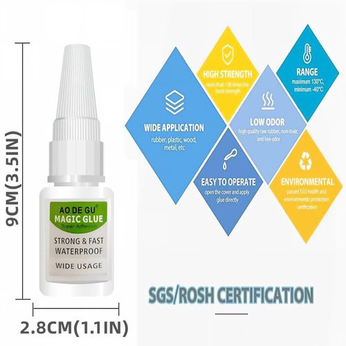 4PCS Ao De Gu  Heavy-Duty Super Welding Glue – Industrial-Grade Oily Adhesive Gel for Instant
