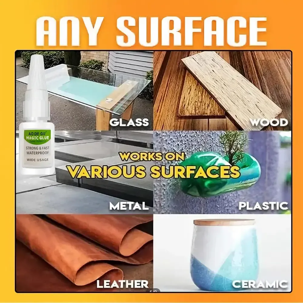 4PCS Ao De Gu  Heavy-Duty Super Welding Glue – Industrial-Grade Oily Adhesive Gel for Instant