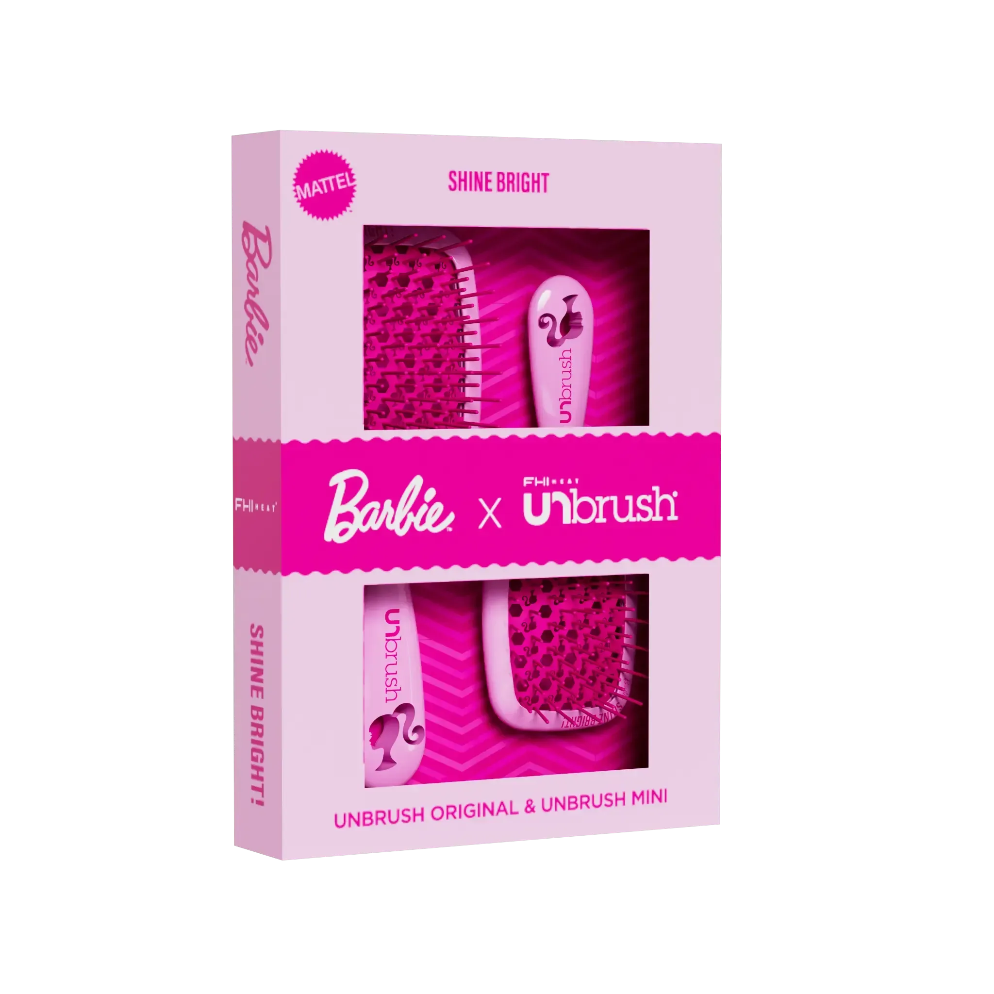 You And Your Family Are Sure To Like It ! 2 pcs UNbrush Barbie Detangling Brush