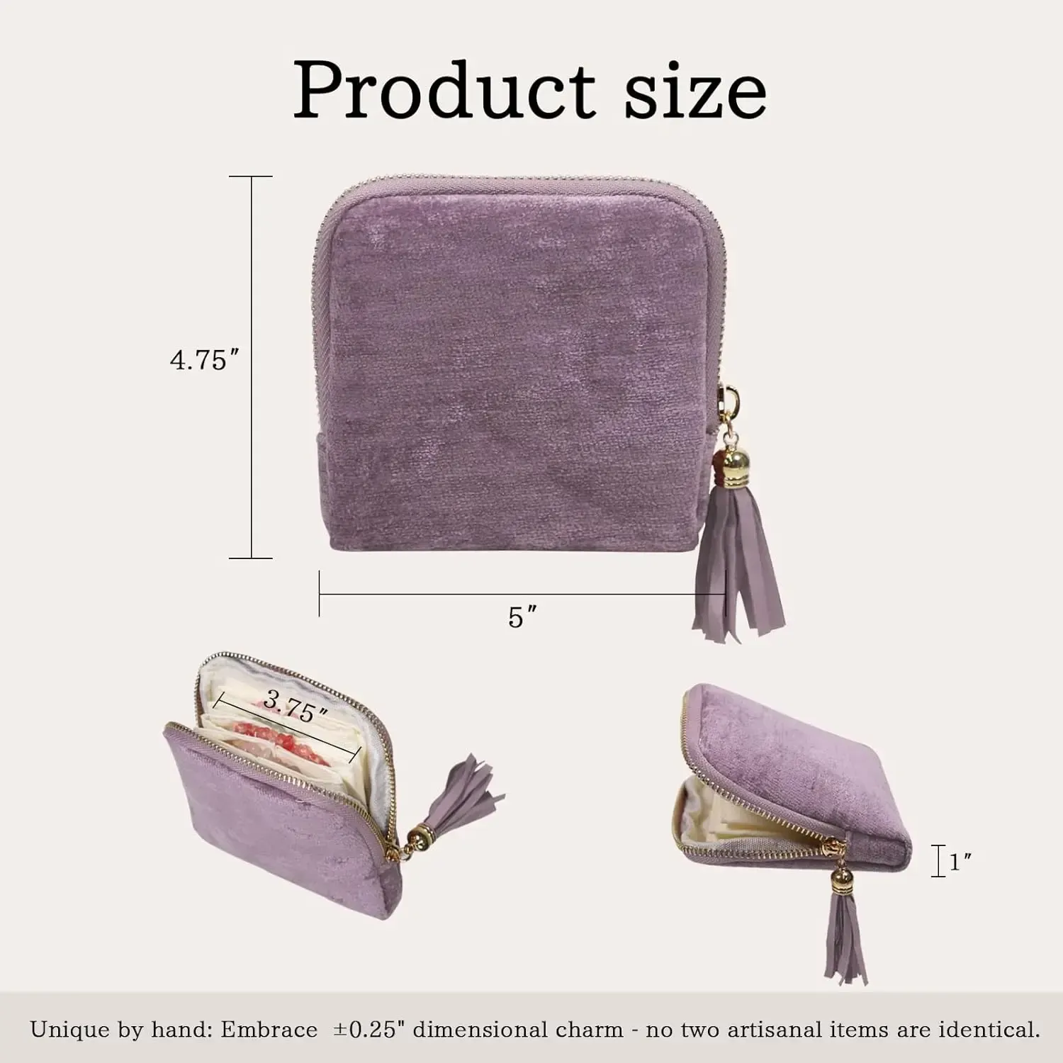 Every woman should have her own jewelry bag - suitable for storing jewelry at home, during travels, and at parties, etc.