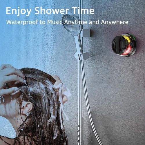 G200 Magnetic Bluetooth Speaker with RGB Light, 40mm Drivers, Bluetooth 5.3,Portable for Travel & C amping Adjustable Sound Volume