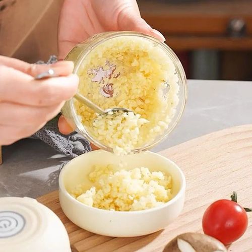 Electric Garlic Chopper: Your Versatile Kitchen Companion ·6 sharp blades