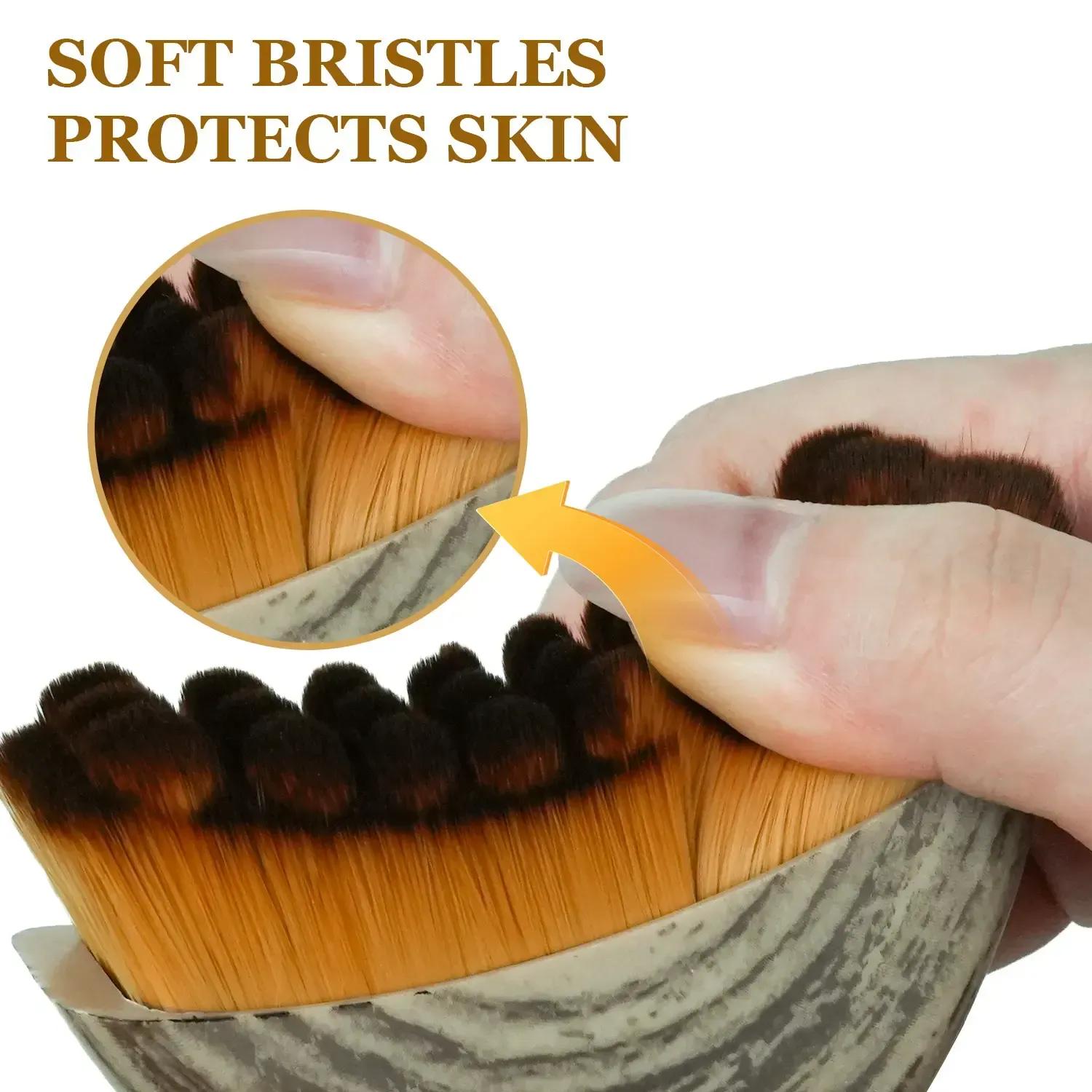 2 Pcs Cotsoco Lymphatic Contour Face Brush for Jawline & Chin Sculpting, Soft Bristles Dry Brushing Massager for Lymphatic Drainage & Facial Fatigue Relief, Ergonomically Designed, Gift for Women, Summervibes