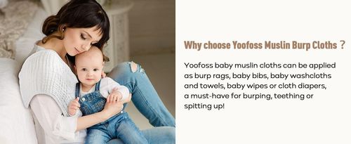 10Pcs Baby Registry Yoofoss Muslin Burp Cloths for Baby 10 Pack 100% Cotton Baby Washcloths for Boys Girls Large 20''X10'' Super Soft and Absorbent White