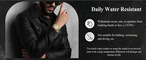 Men's Ultra-Light Rhinestone Iced Out Quartz Analog Watch - Round Face, Luxury Roman Numerals, Date Function, Business Casual Dress Watch, Men's Accessories, Boyfriend Birthday Gift, Unique Gifts for Him, Father's Day Gifts, Birthday Gifts For Bf