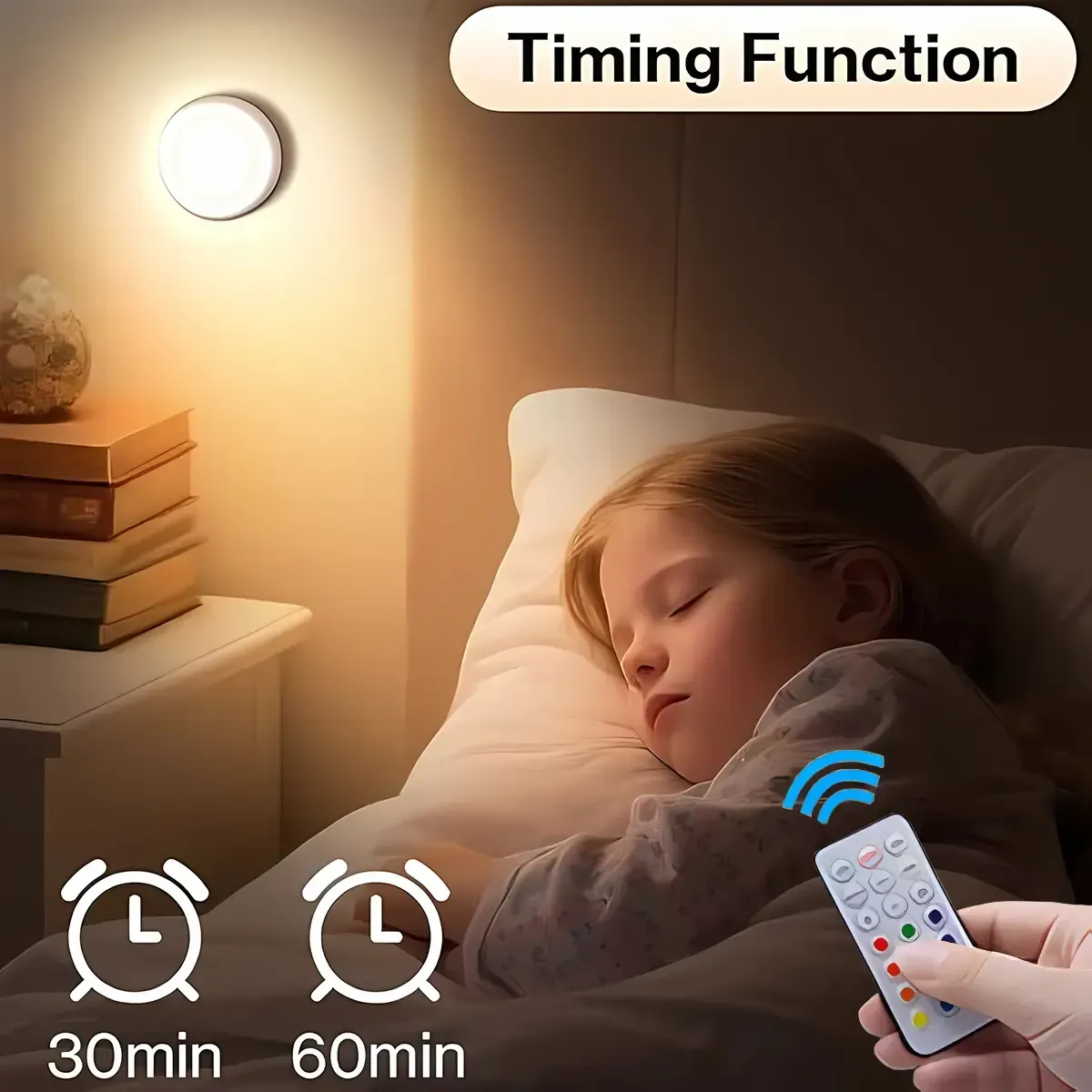 6 Pcs Cabinet Lights, Wireless LED Puck Lights, Battery Operated, Touch Light, Tap Light, Stick On Lights, Dimmable Under Cabinet Lighting for Kitchen Closets Garage Counter Wardrobe Bedroom