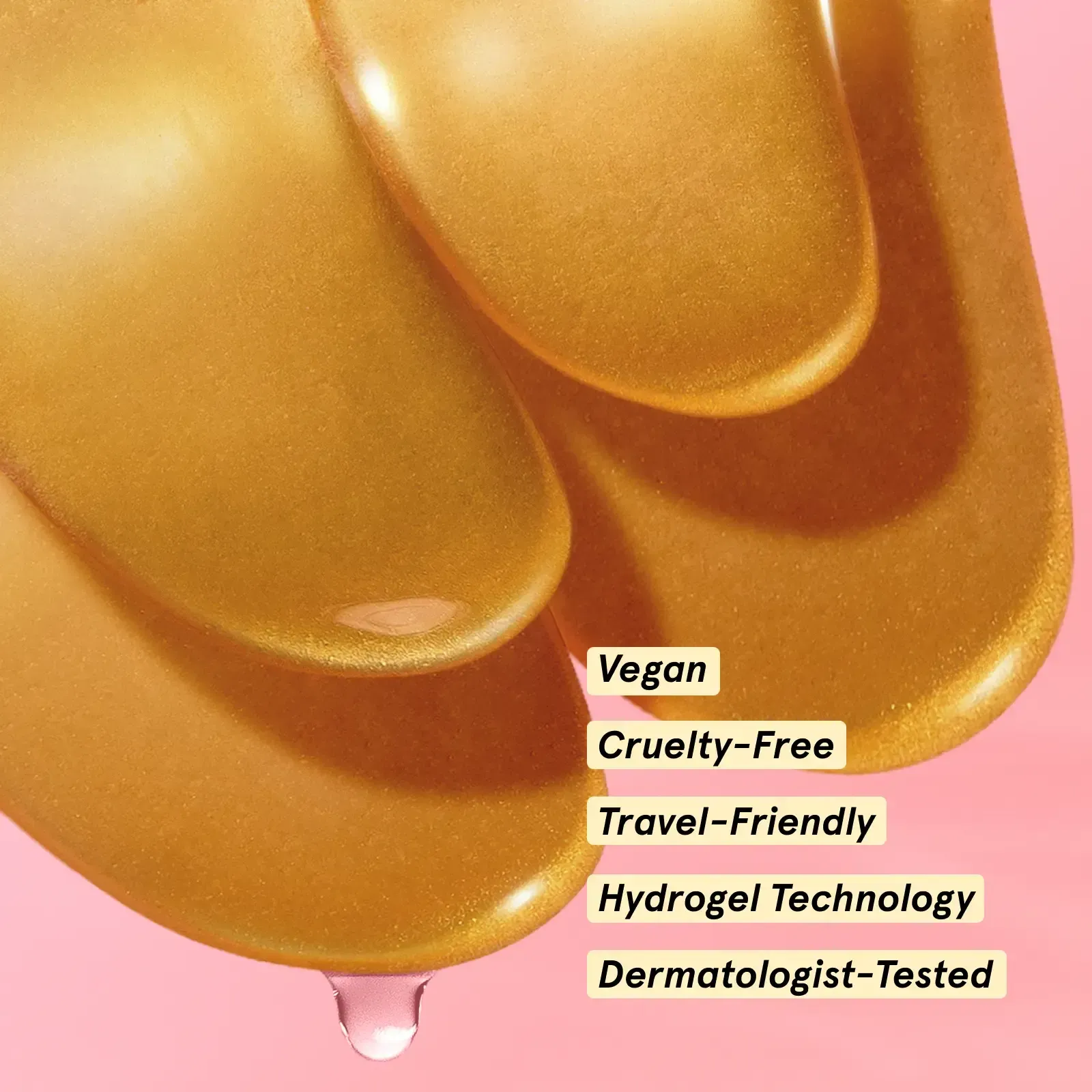 Under Eye Masks - Depuffing Fix for Dark Circles | Youthful & Awakened Glow, Hydration Boost | Gifts for Brides, Travel Essentials by grace & stella