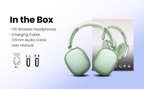 P9 AirMax Over-Ear Wireless Bluetooth Headphones Bluetooth Headphones - Built-in microphone, capable of making phone calls. High-fidelity sound quality, Bluetooth 5.4, long battery life. Compatible with iOS,Android systems.