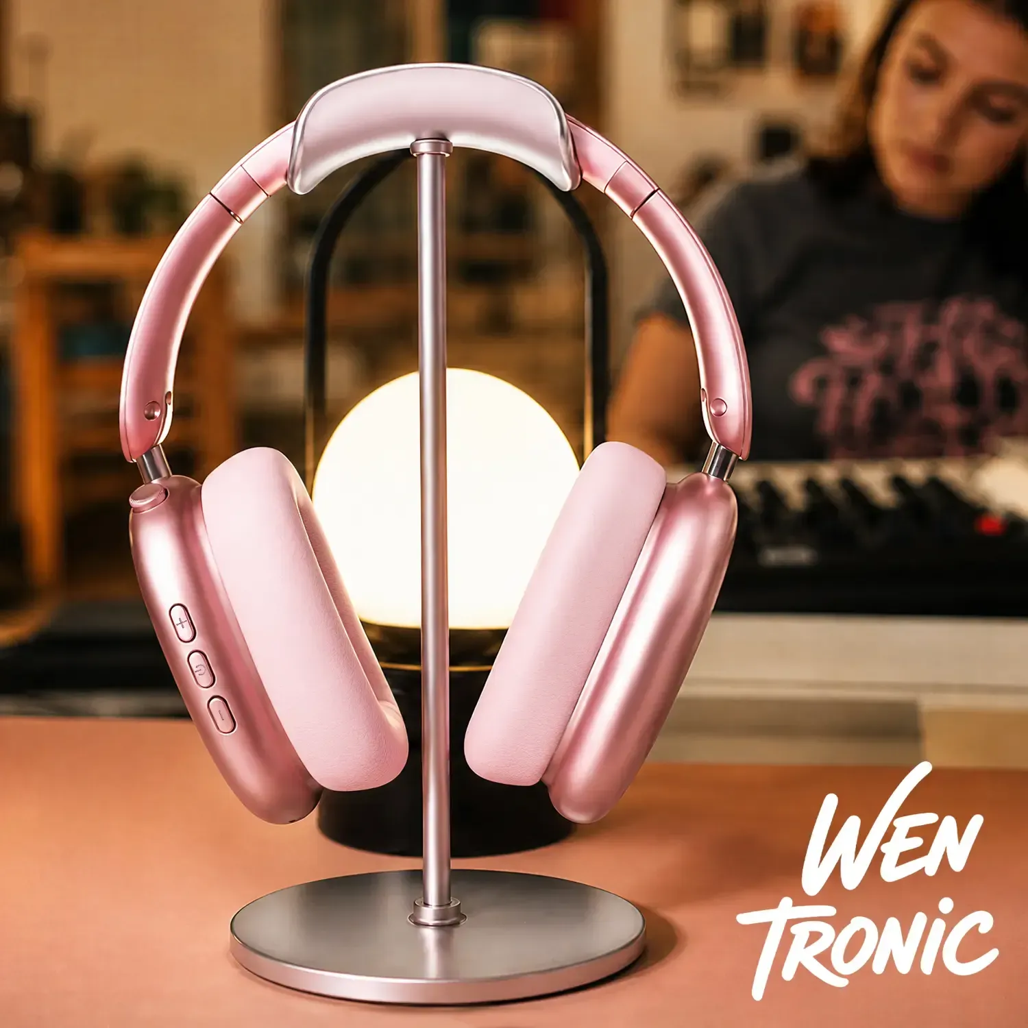 P9 AirMax Over-Ear Wireless Bluetooth Headphones Bluetooth Headphones - Built-in microphone, capable of making phone calls. High-fidelity sound quality, Bluetooth 5.4, long battery life. Compatible with iOS,Android systems.