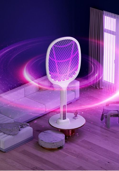 Household necessities - Powerful insect repellent device, suitable for both indoor and outdoor use - 8 LED mosquito traps with large mesh design, rechargeable fly killer