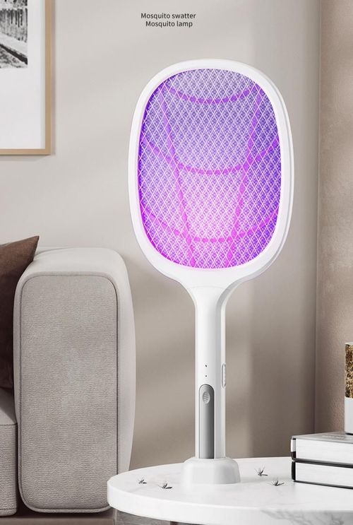 Household necessities - Powerful insect repellent device, suitable for both indoor and outdoor use - 8 LED mosquito traps with large mesh design, rechargeable fly killer